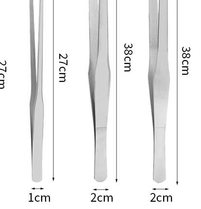 Stainless Steel Fish Tank Main - đánh giá và giá Feeding Tong Stainless
