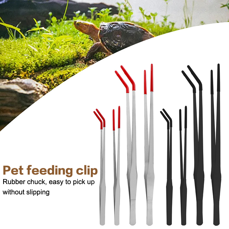 Stainless Steel Fish Tank Main - đánh giá và giá Feeding Tong Stainless