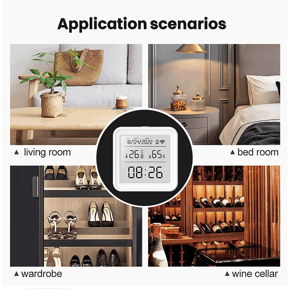 Tuya Zigbee WiFi Temperature H - đánh giá và giá Digital Hygrometer Probe