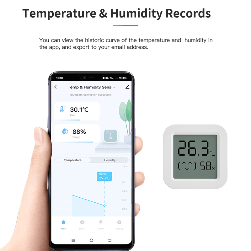 Tuya Temperature Humidity Sens - đánh giá và giá Digital Hygrometer Probe