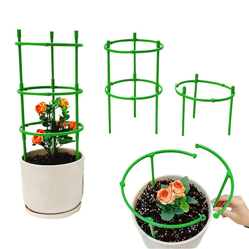 Half Round Plastic Plant Suppo - đánh giá và giá Vine Climbing Plastic