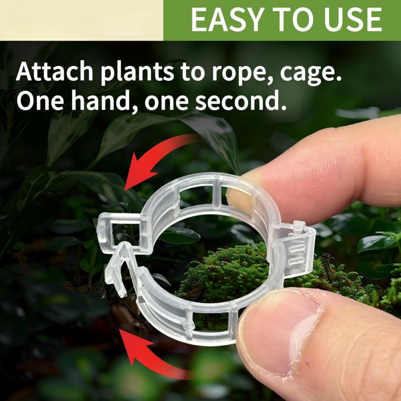 500Pcs Plastic Plant Support C - đánh giá và giá Vine Climbing Plastic